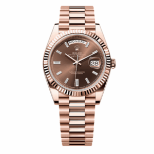 Rolex Day Date 228235 Chocolate Dial 40mmm Everose Gold 180gram – VIP Version
