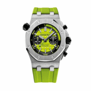 Audemars Piguet Royal Oak Offshore Diver Chronograph in Green 26703ST 42mm – VIP Version