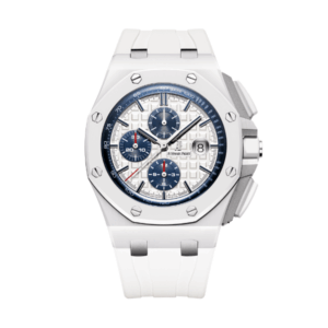 Audemars Piguet Royal Oak Offshore Chronograph Ceramic 26402CB 44mm White Dial – VIP Version