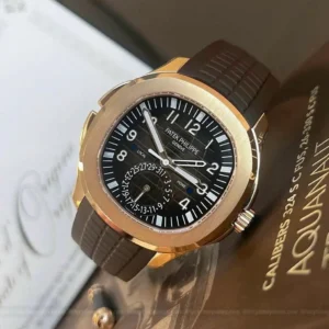 Patek Philippe Aquanaut 5164R-001 Chocolate Embossed Arabic Aquanaut 40.8mm – VIP Version - Görsel 3
