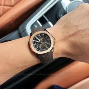 Patek Philippe Aquanaut 5164R-001 Chocolate Embossed Arabic Aquanaut 40.8mm – VIP Version - Görsel 6