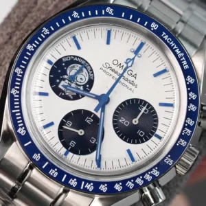 Omega Speedmaster 50th Anniversary Co-Axial Chronometer Chronograph 310.32.42.50.02.001 42mm “Silver Snoopy Award” – VIP Version - Görsel 5