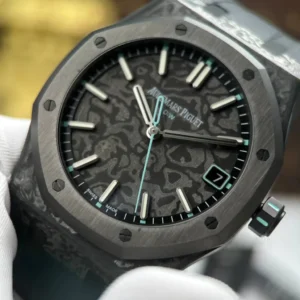 Audemars Piguet Royal Oak 15500 DiW Voidline AQUA Carbon 41mm   – VIP Version - Görsel 7