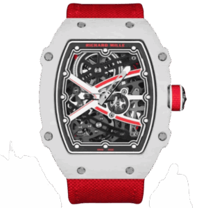Richard Mille RM67-02 Italy White Carbon TPT Italy Custom Modify – Handcrafted Version
