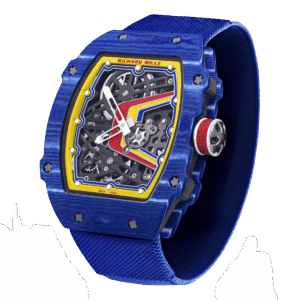 Richard Mille RM67-02 Italy White Carbon TPT Italy Custom Modify – Handcrafted Version