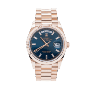Rolex Day Date 228235-0085 40mm Blue Dial Rose Gold – VIP Version