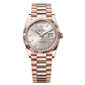 Rolex Day Date Rolex M128235-0087 Silver Dial 36mm – VIP Version