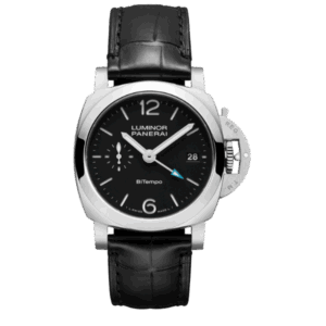 Panerai Luminor Quaranta BiTempo PAM01365 40mm Black Dial Steel – VIP Version