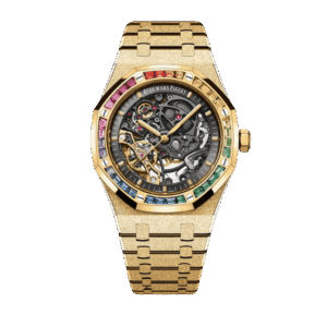 Audemars Piguet Royal Oak Frosted Gold Double Balance Wheel Openworked 15412Ba.Yg.1224Ba.01 41mm – VIP VERSION