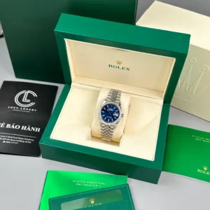 Rolex Datejust 36mm Sliver Blue Dial 126234 – VIP Version - Görsel 9