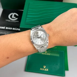 Rolex Datejust 41mm Sliver Dial 126334 – VIP Version - Görsel 4