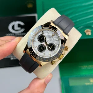 Alternative view of Rolex Daytona 40mm M116518LN-0076 Cal.4130 Up “Meteorite Dial” Yellow Gold – VIP Version