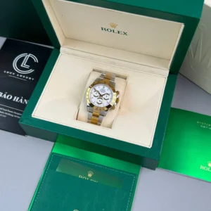 Rolex Daytona Cosmograph M116503-0001 40mm Cal.4130 Demi Yellow Gold – VIP Version - Görsel 8
