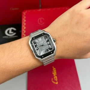 Cartier Santos De Cartier Ceramic CRWSSA0037 39.8mm Miyota.9015 – VIP Version - Görsel 5