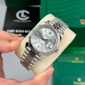 Alternative view of Rolex Datejust 41mm Sliver Dial 126334 – VIP Version