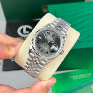 Alternative view of Rolex Datejust 36mm Sliver Grey Dial 126234 – VIP Version