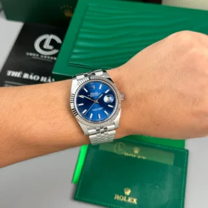 Rolex Datejust 41mm Sliver Blue Dial 126334 – VIP Version - Görsel 4