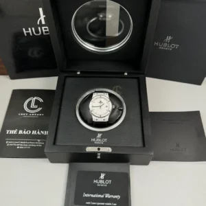 Hublot Classic Fusion Full Diamonds Moissanite Pave 42mm – Customize Diamod - Görsel 8