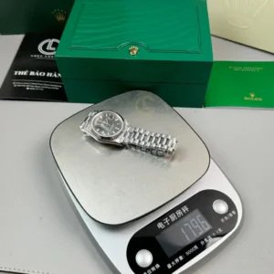 Rolex Day Date 40mm 180gram Sliver MOP Dial 228239 – VIP Version - Görsel 4