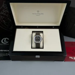 Patek Philippe Aquanaut 5067A-025 35.6mm Diamond Bezel Moissanite Steel – Customize Version - Görsel 6