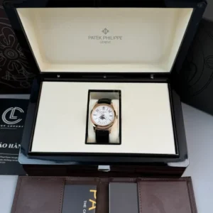 Alternative view of Patek Philippe Annual Calendar 40mm White Dial 5205R-001 – VIP Version