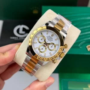Alternative view of Rolex Daytona Cosmograph M116503-0001 40mm Cal.4130 Demi Yellow Gold – VIP Version