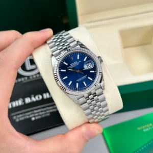 Rolex Datejust 36mm Sliver Blue Dial 126234 – VIP Version - Görsel 3