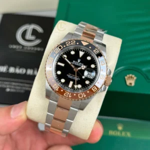 Alternative view of Rolex GMT-Master II Root Beer 126711CHNR Demi Rose Gold Cal.3285 – VIP Version