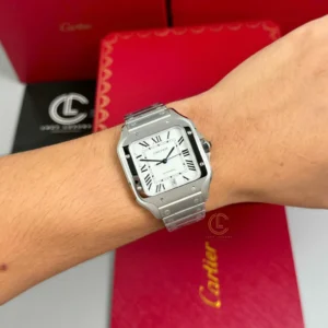 Cartier Santos de Cartie Larger WSSA0018 39.8mm Miyota.9015 – VIP Version - Görsel 4
