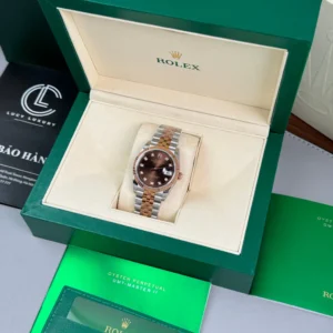 Rolex Datejust 36mm Demi Rose Gold Chocolate “Gold 10K” 126231 – VIP Version - Görsel 7