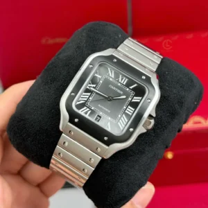 Cartier Santos De Cartier Ceramic CRWSSA0037 39.8mm Miyota.9015 – VIP Version - Görsel 3