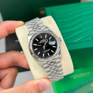 Rolex Datejust 36mm Sliver Black Dial 126234 – VIP Version - Görsel 3