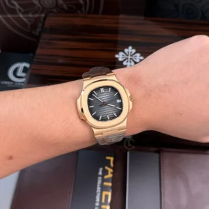 Patek Philippe Nautilus 5711/1R-001 40mm Gray Dial Rose Gold V3 Update 2026 – VIP Version - Görsel 5