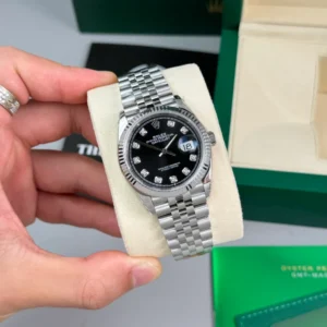 Rolex Datejust 36mm Sliver Black Dial 126234 – VIP Version - Görsel 3