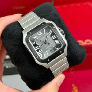 Cartier Santos De Cartier Ceramic CRWSSA0037 39.8mm Miyota.9015 – VIP Version - Görsel 4