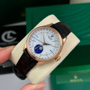Alternative view of Rolex Cellini Moonphase 50535 39mm Cal.3195 Yellow Gold – VIP Version