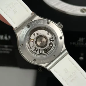 Hublot Classic Fusion Diamonds Moissanite Pave 38mm Dial Moissanite – Handcrafted Diamod - Görsel 4