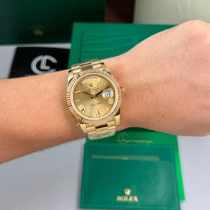 Rolex Day Date 40mm 180gram Champagne 228238 – VIP Version - Görsel 4