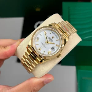 Alternative view of Rolex Day Date 40mm 180gram Yellow Gold White Dial 228238 – VIP Version