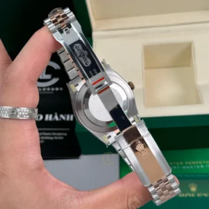 Rolex Datejust 41mm Demi Rose Gold White Motif Dial 126331 – VIP Version - Görsel 5