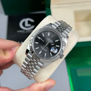 Alternative view of Rolex Datejust 41mm Sliver Grey Dial 126334 – VIP Version