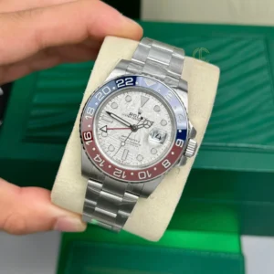 Alternative view of Rolex GMT-Master II 126719BLRO 40mm Meteorite Dial Steel – VIP Version