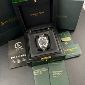 Audemars Piguet Royal Oak 15400ST 41mm Blue Dial Stainless Steel Blue Dial – VIP Version - Görsel 10