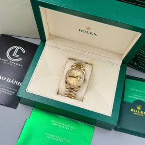 Rolex Day Date 128238-0132 champagne Dial Yellow Gold – VIP Version - Görsel 10