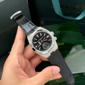 Vacheron Constantin Overseas Dual Time 7900V 41mm Black Dial Steel – VIP Version - Görsel 3