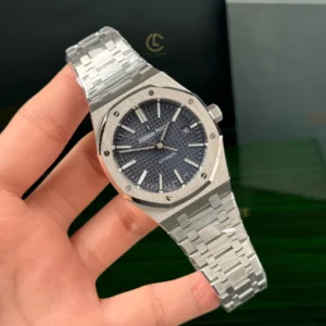 Audemars Piguet Royal Oak 15400ST 41mm Blue Dial Stainless Steel Blue Dial – VIP Version - Görsel 4