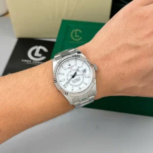 Rolex Sky-Dweller 336934-0003 42mm White Dia – VIP Version - Görsel 5