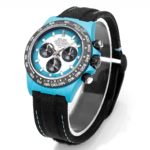 Rolex Daytona DIW Cacbon Tifany “CELESTE INVERT” 40mm – VIP Version - Görsel 5