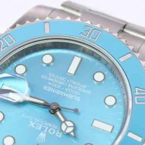 Rolex Submariner 40mm Tifany BLAKEN Ice Blue 40mm – VIP Version - Görsel 4