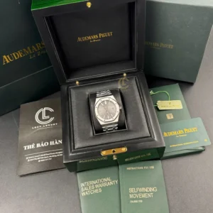Audemars Piguet Royal Oak 15400ST 41mm Grey Dial Steel – VIP Version - Görsel 9